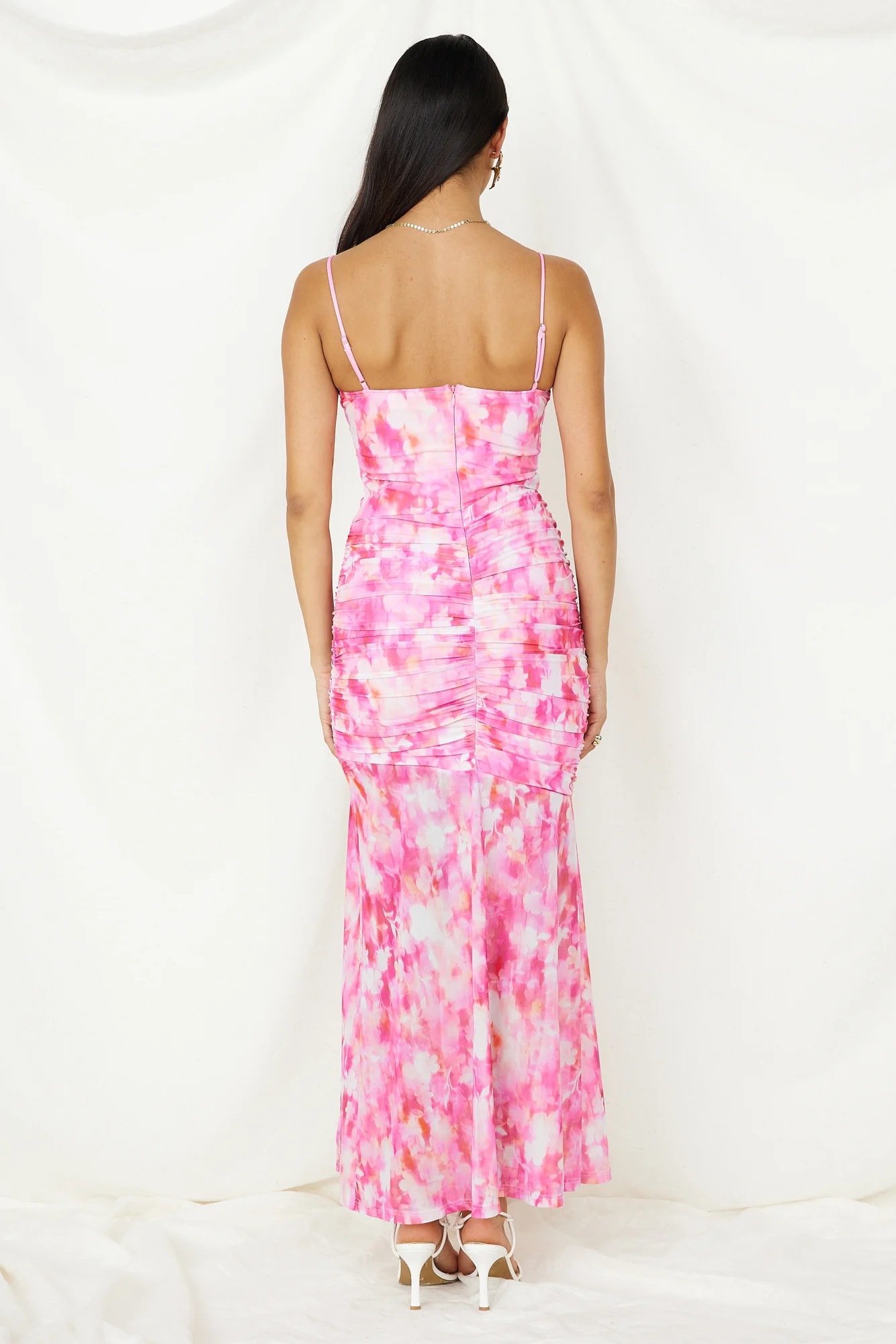 Deep Sea Dive Maxi Dress Pink