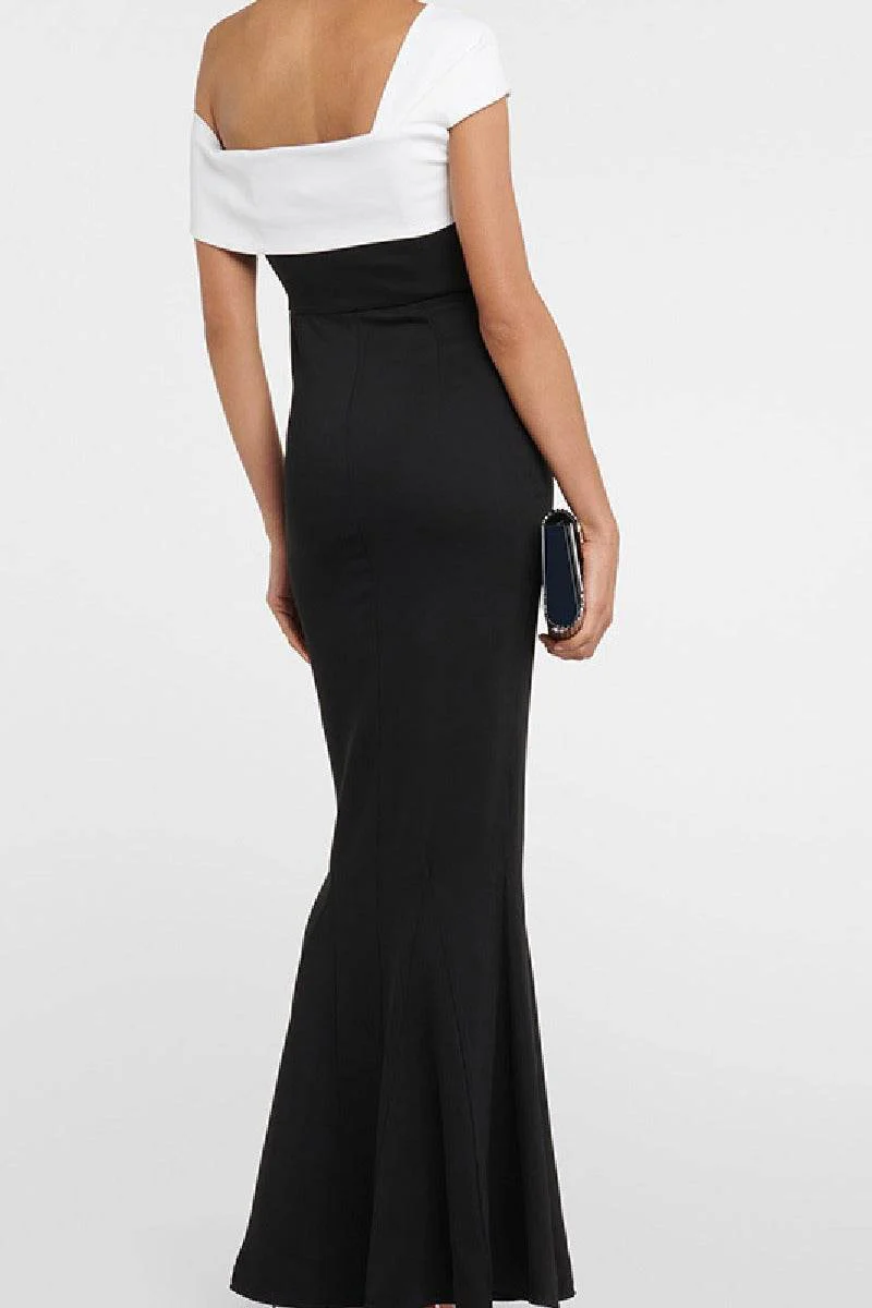 Sheath-Column Maxi Satin Formal Evening Dresses 727374873214