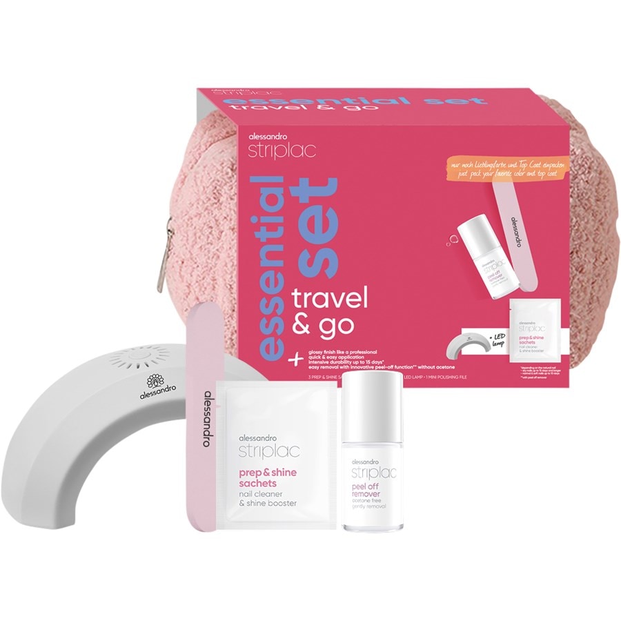 Alessandro Striplac UV Colour Travel & Go Essential Set