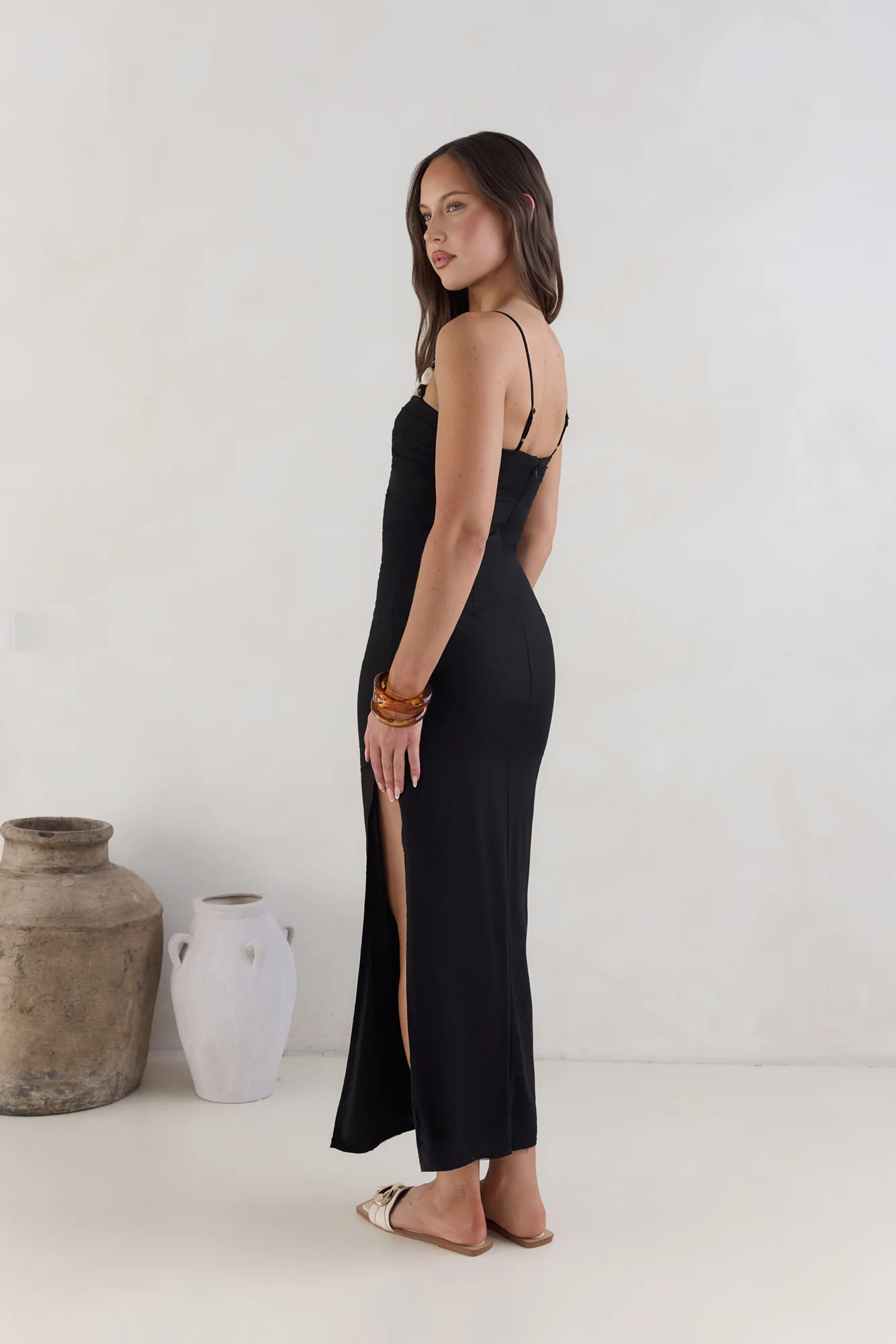 Marianna Midi Dress Black