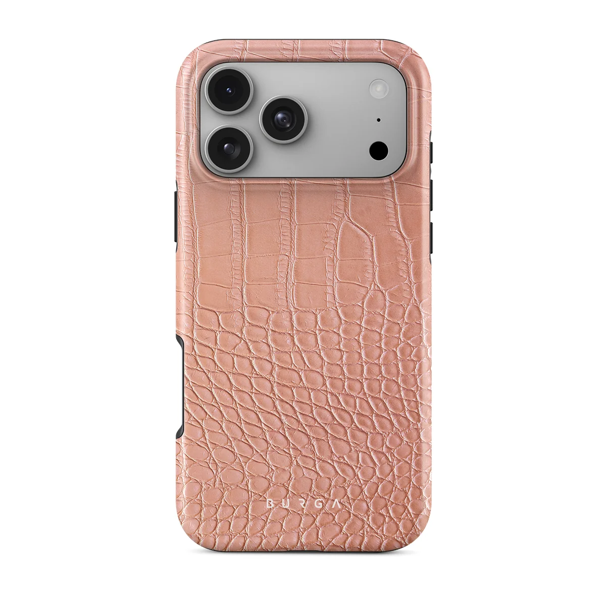 Pink Croco - iPhone 17 Pro Max ケース