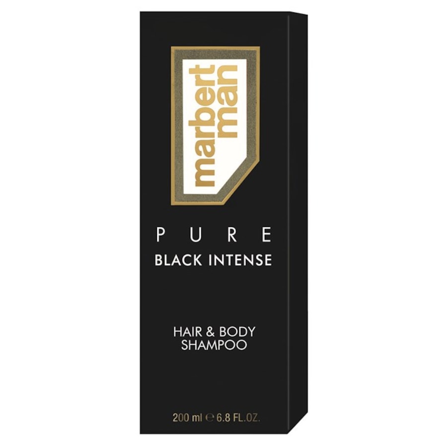 Marbert Man Pure Black Intense Szampon do włosów i ciała
