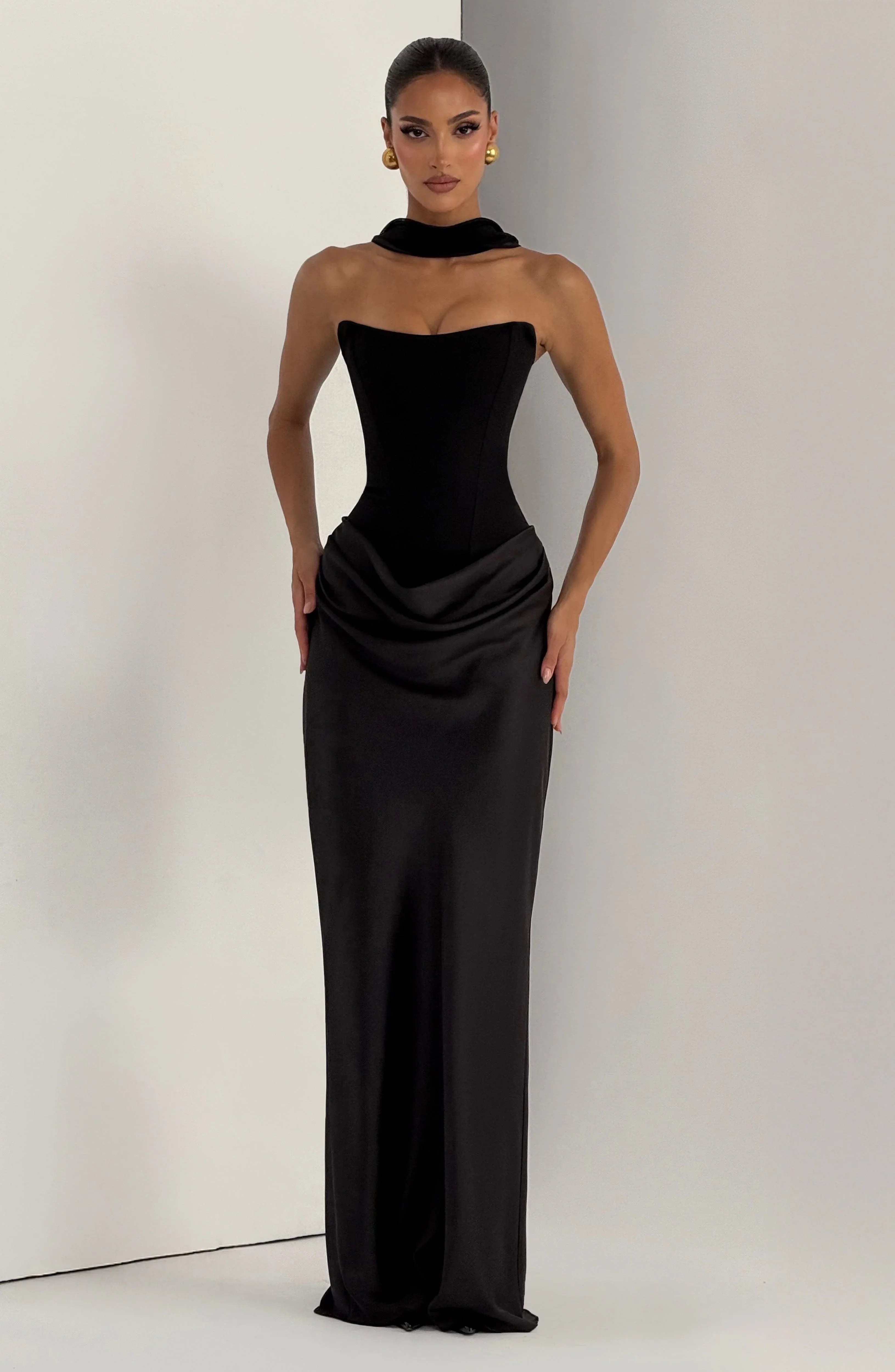 Maggie Maxi Dress - Black