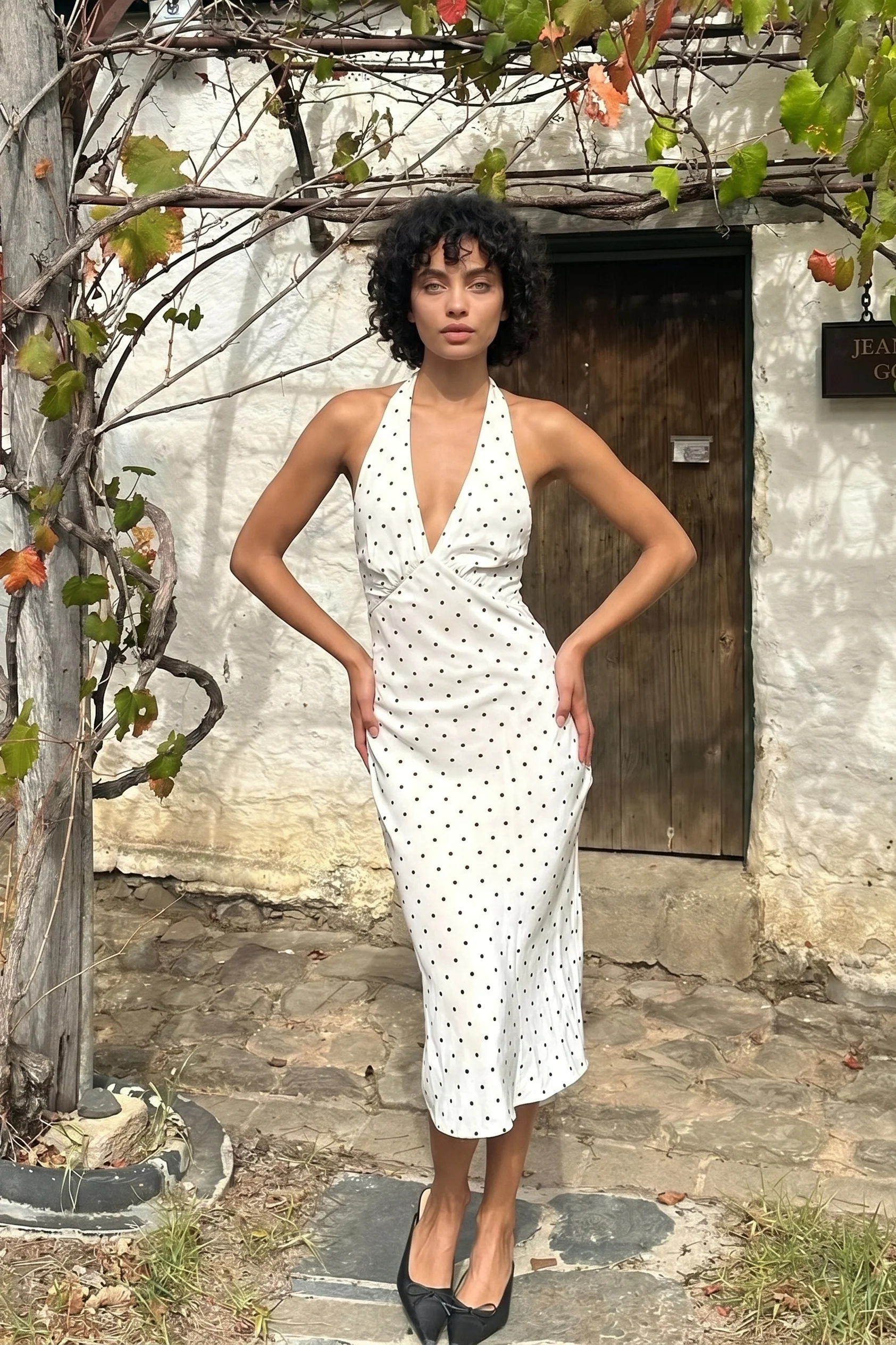 Oliana white dress