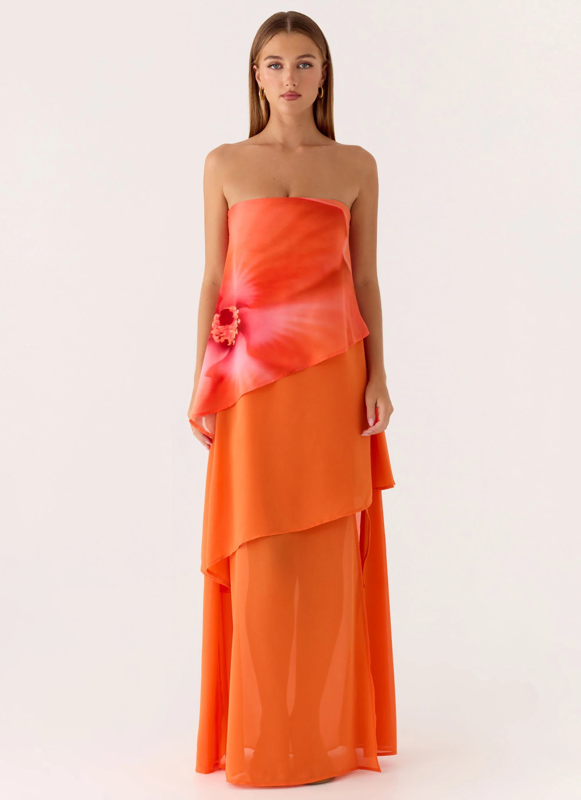 Persuasive Maxi Dress - Orange Blossom
