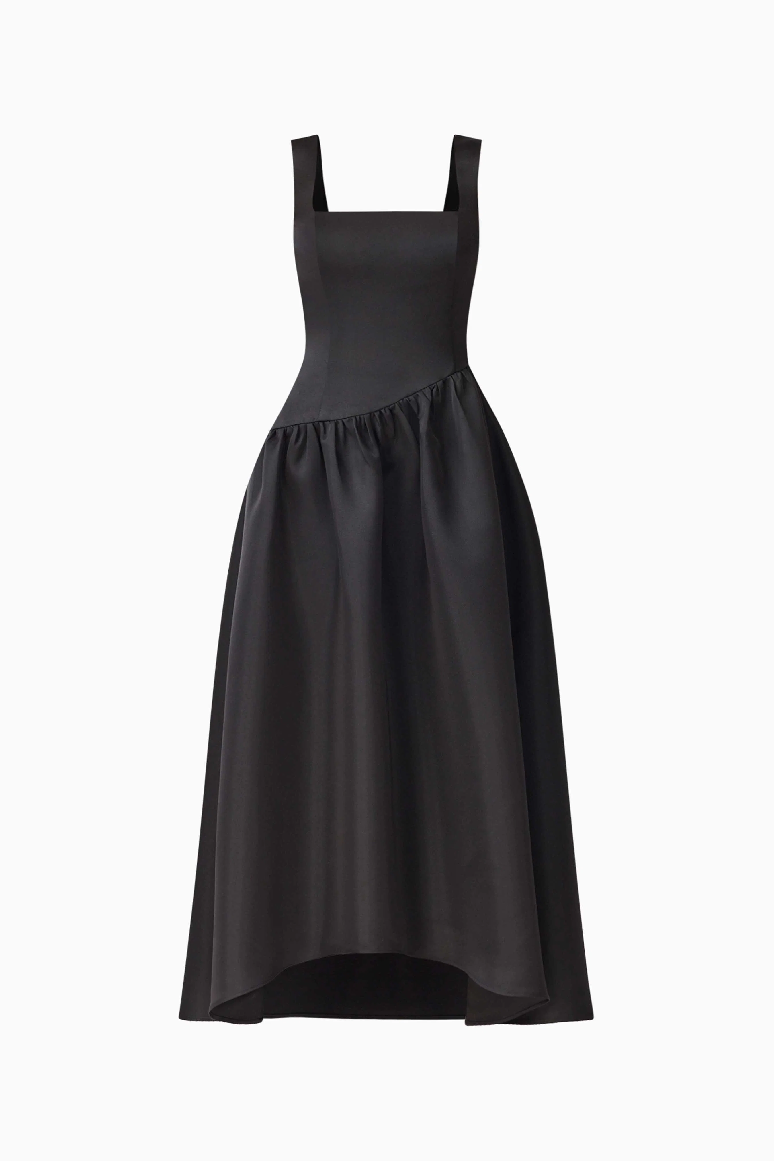Ruelle A-Line Maxi Dress in Black