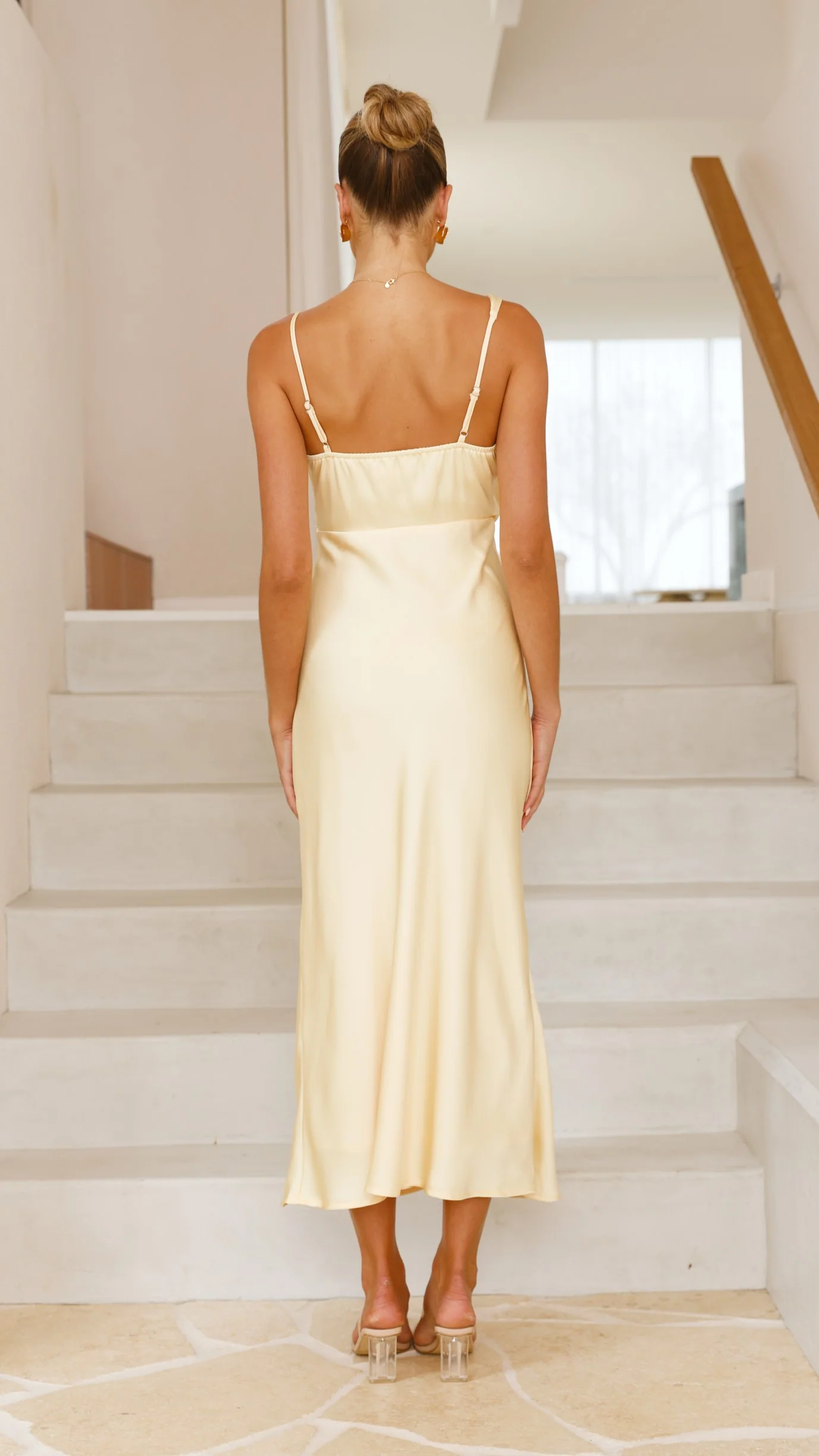 Audrey Maxi Dress - Lemon