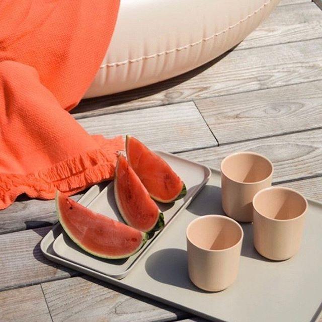 Vogeelle Large Serving Tray - Stone