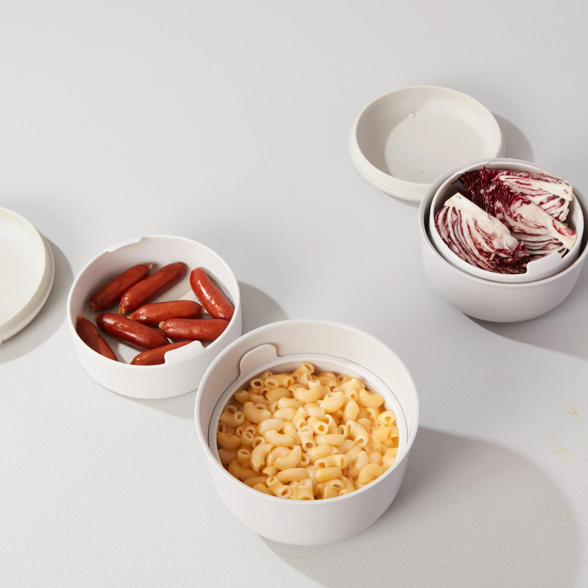 Vogeelle Lunch Set with heat-safe inserts - Cloud