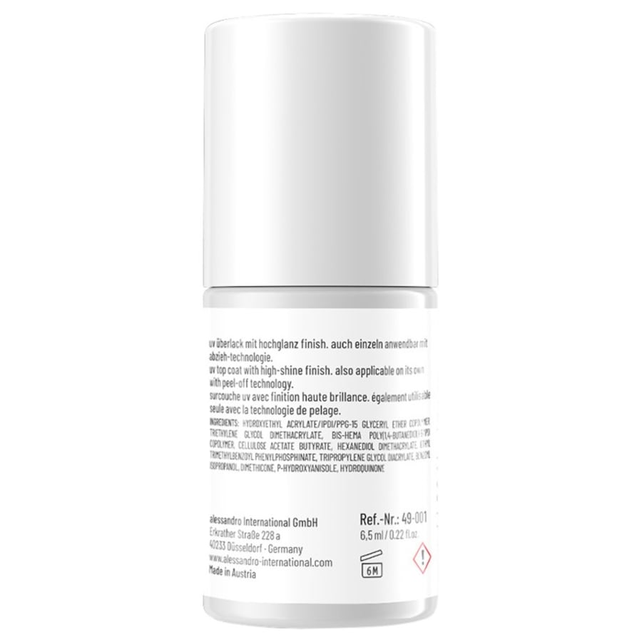 Alessandro Striplac UV Colour UV Top Coat