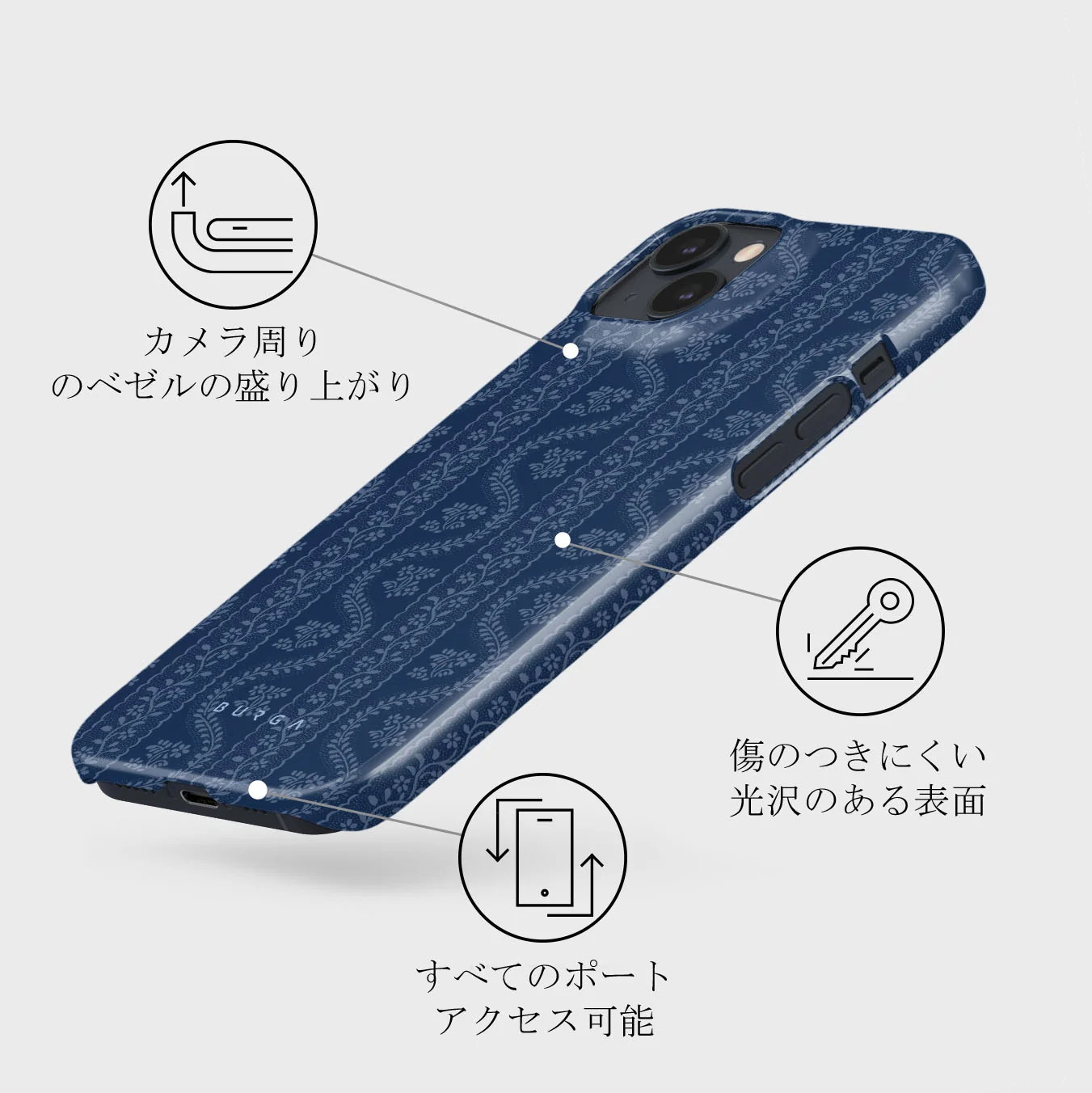 Denim Lover - iPhone 13 Mini ケース
