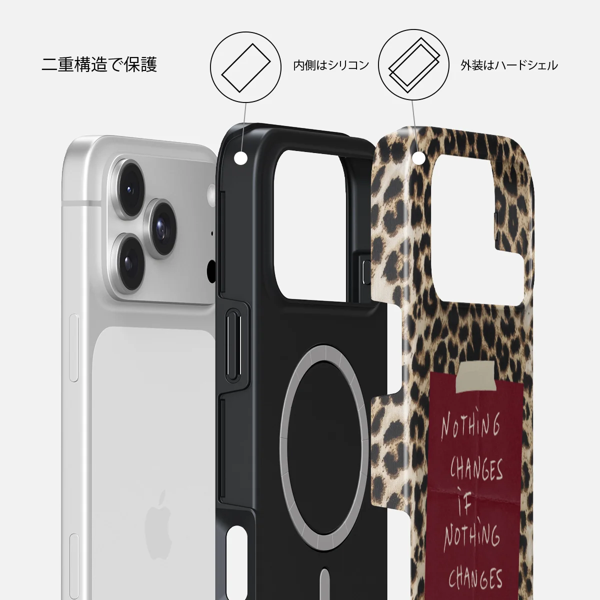 Nothing Changes - iPhone 18 Pro ケース