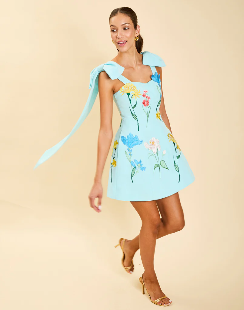 Samar Convertible™ Bow Mini Dress