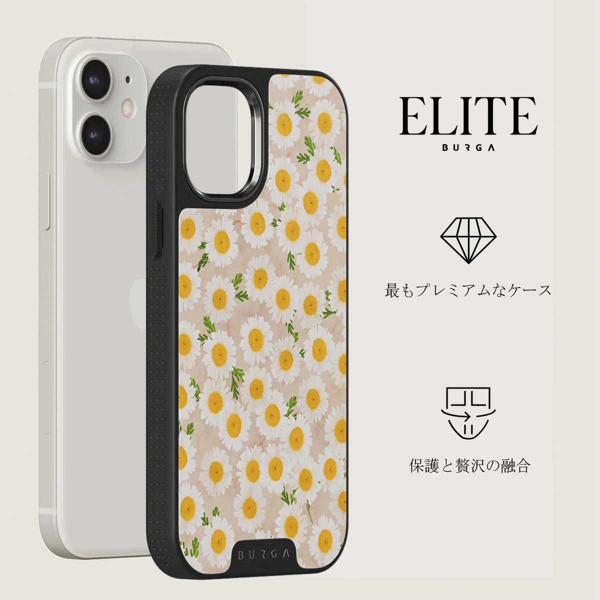 Pure Bliss - Daisy iPhone 12 ケース