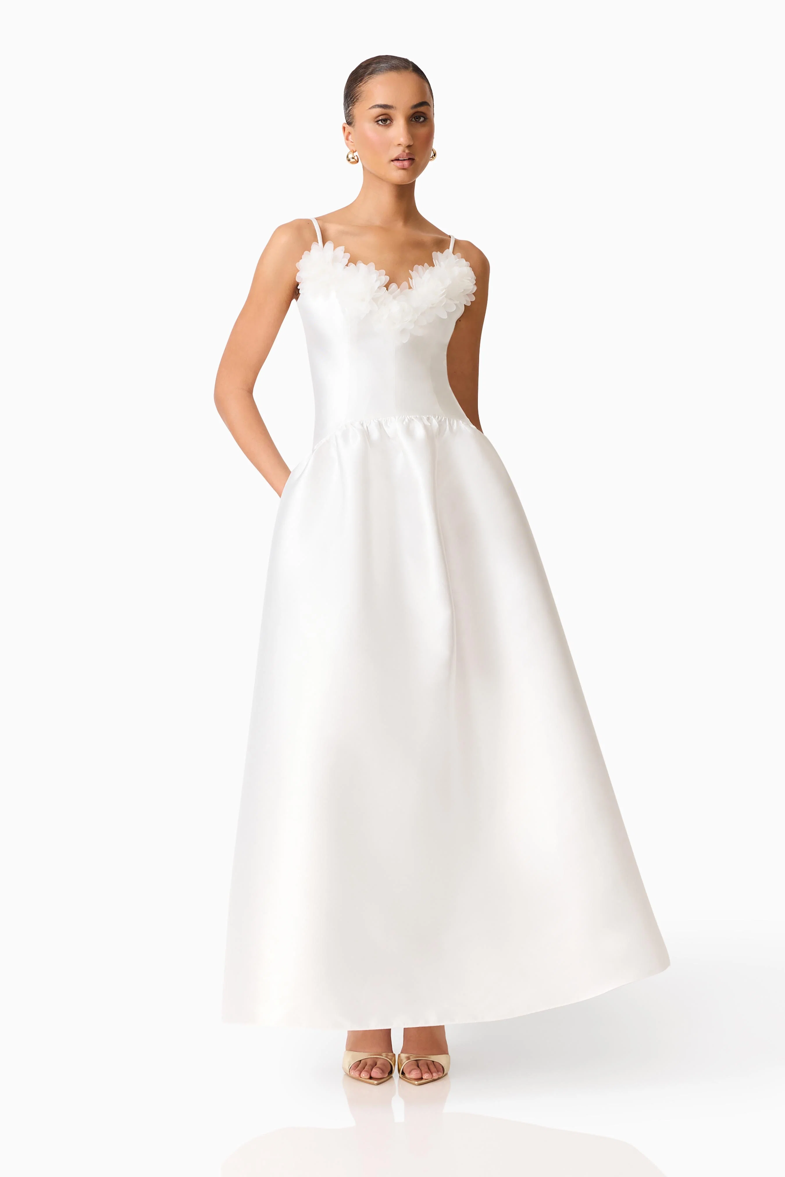 Tula Gown in White