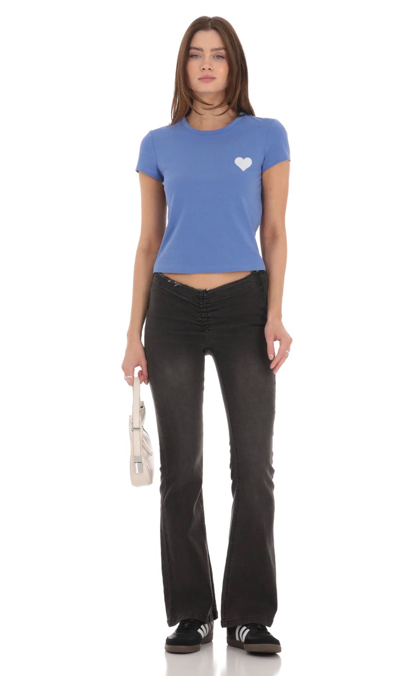 Heart Beverly Hills T-Shirt in Blue