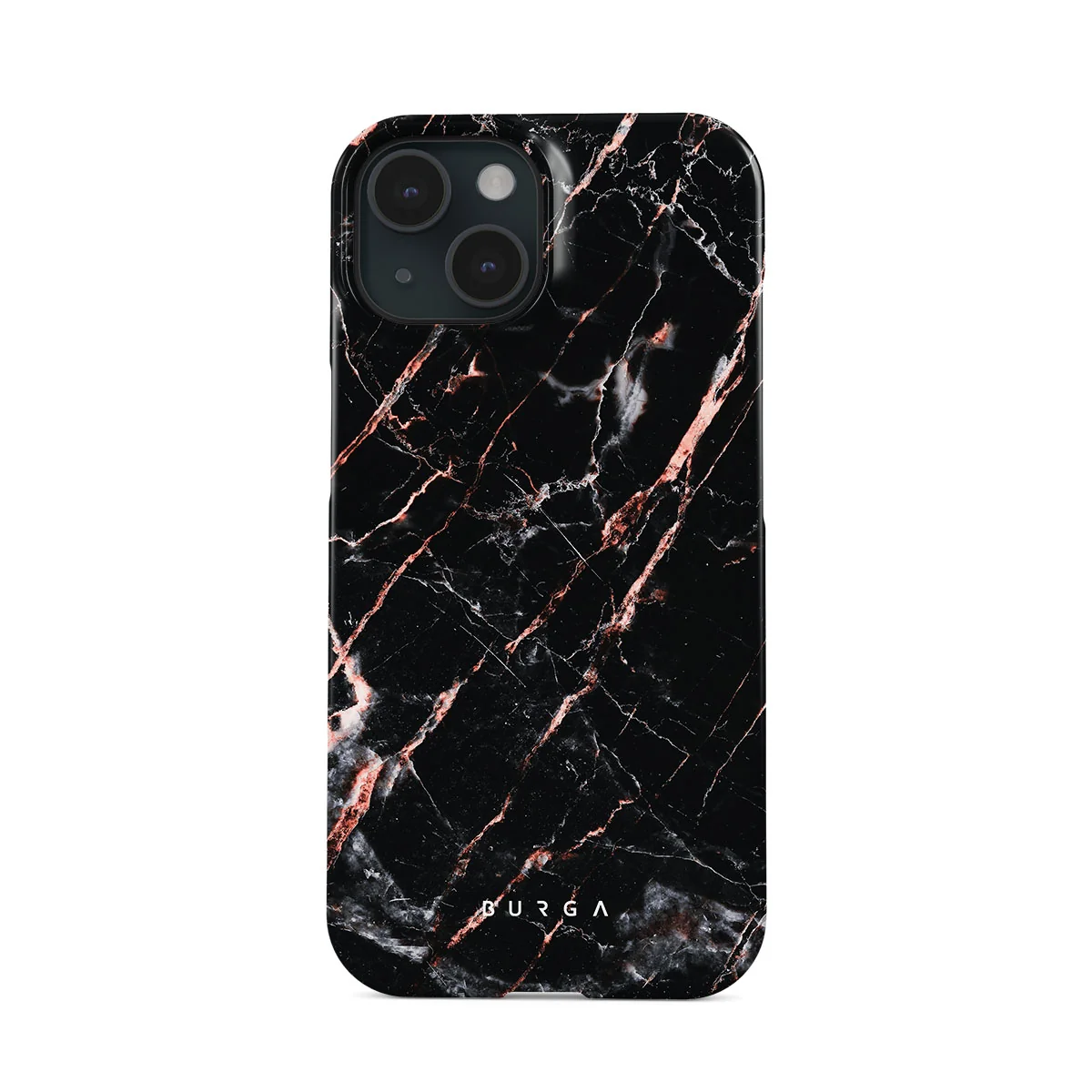 Rose Gold Marble - iPhone 15 ケース