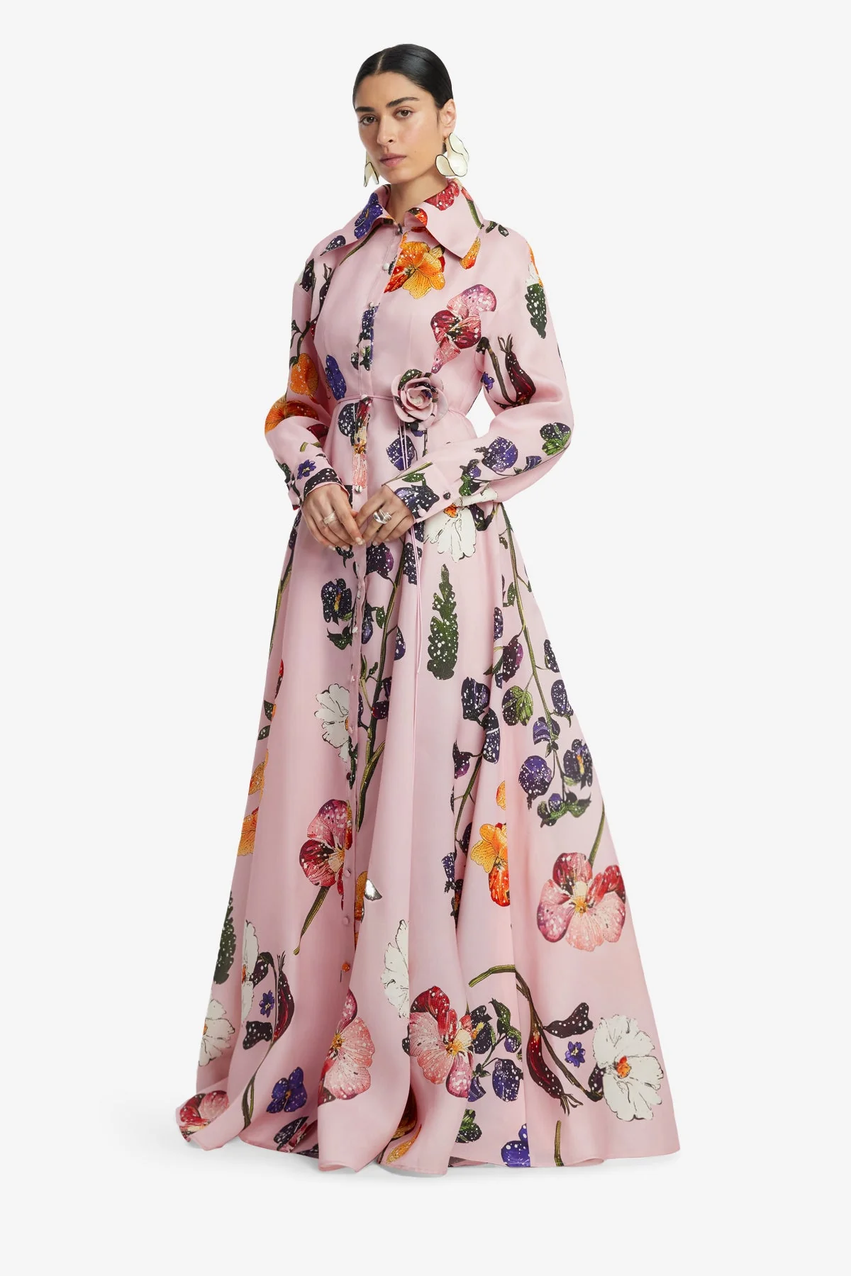 Josephine Silk Gown - Wildbloom