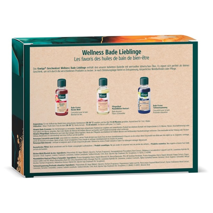 Kneipp Olejki do kąpieli Ulubione kąpiele wellness