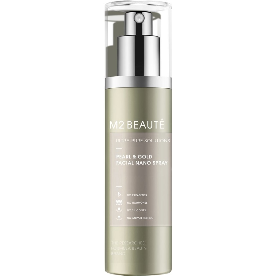 M2 BEAUTÉ Ultra Pure Solutions Pearl & Gold Nano Spray
