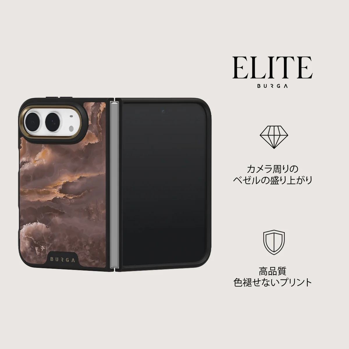 Fire Wood - iPhone Duo ケース