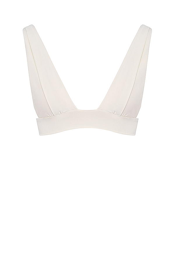 Vanilla Tie Back Bikini Top