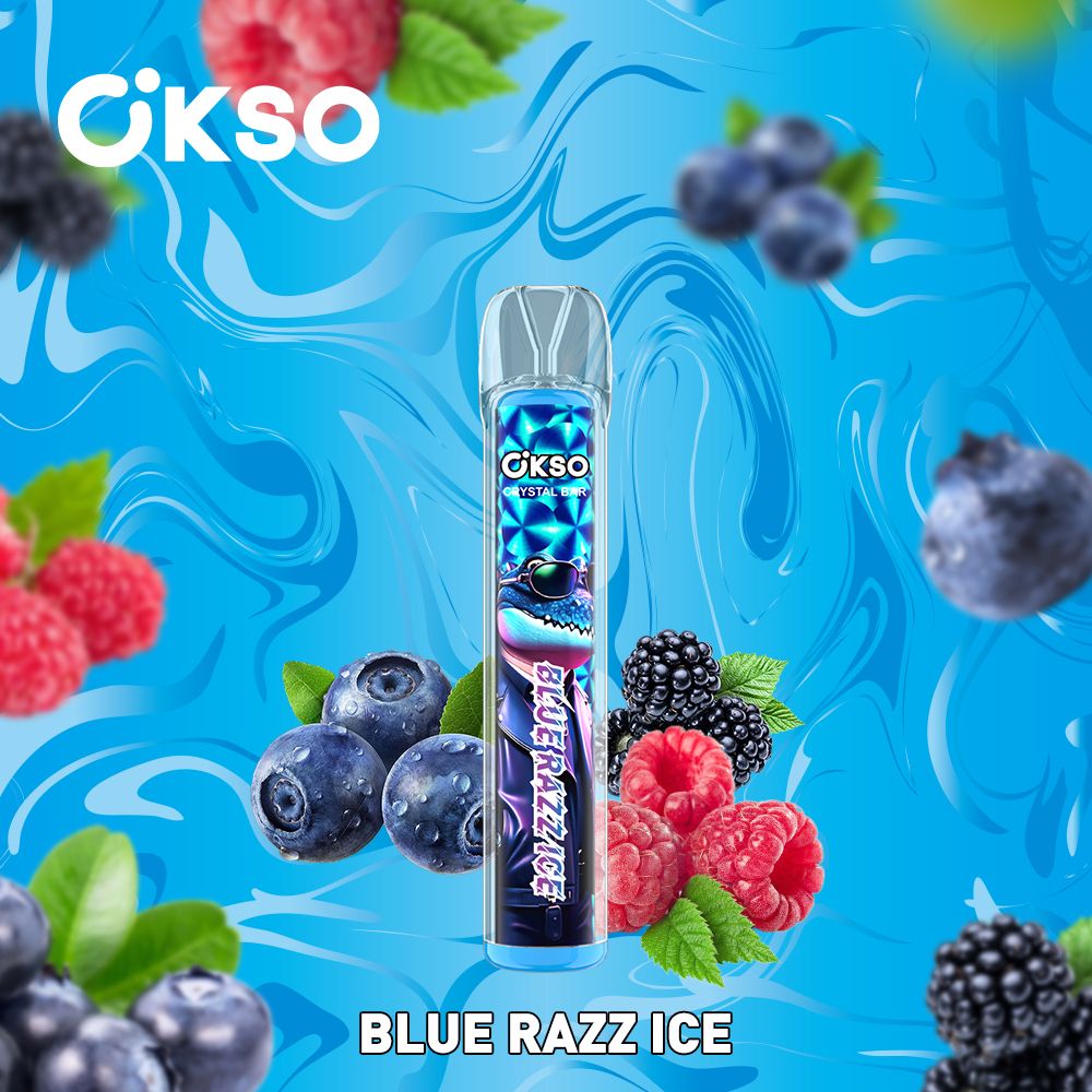 OKSO Crystal Bar 800 – Compact LED Vape