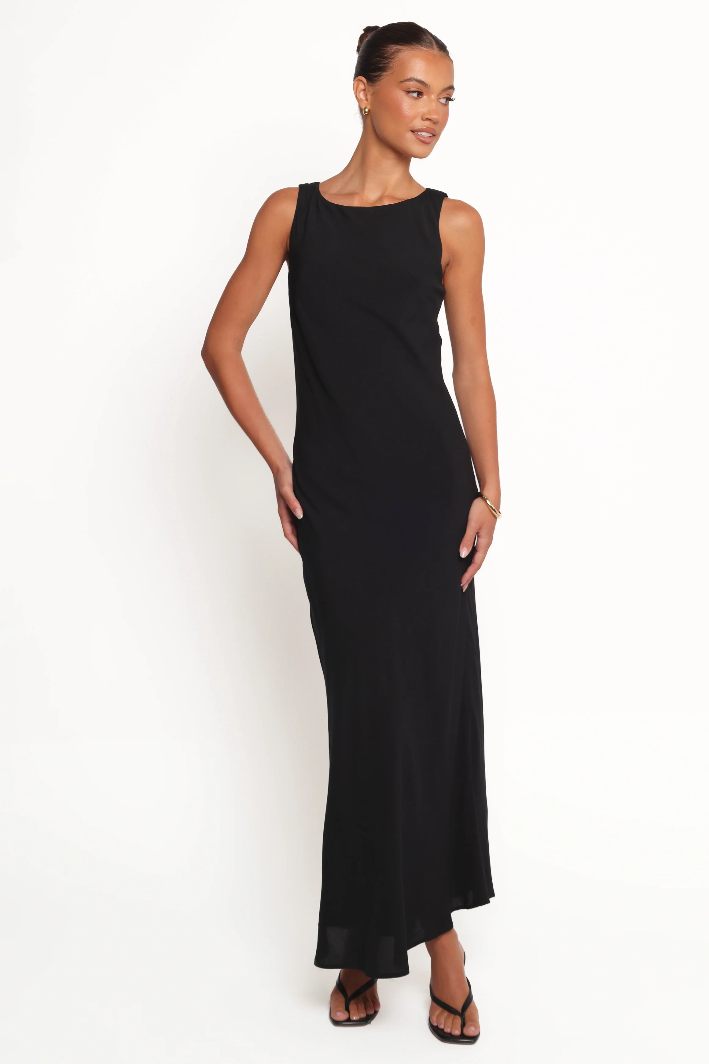 Flavia Maxi Dress - Black