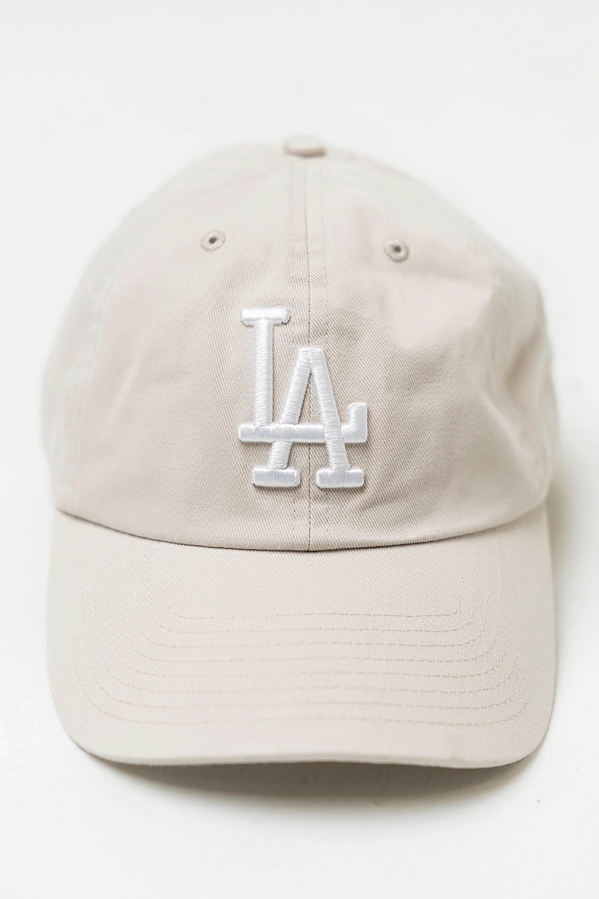 Los Angeles Dodgers Baseball Cap in Bone