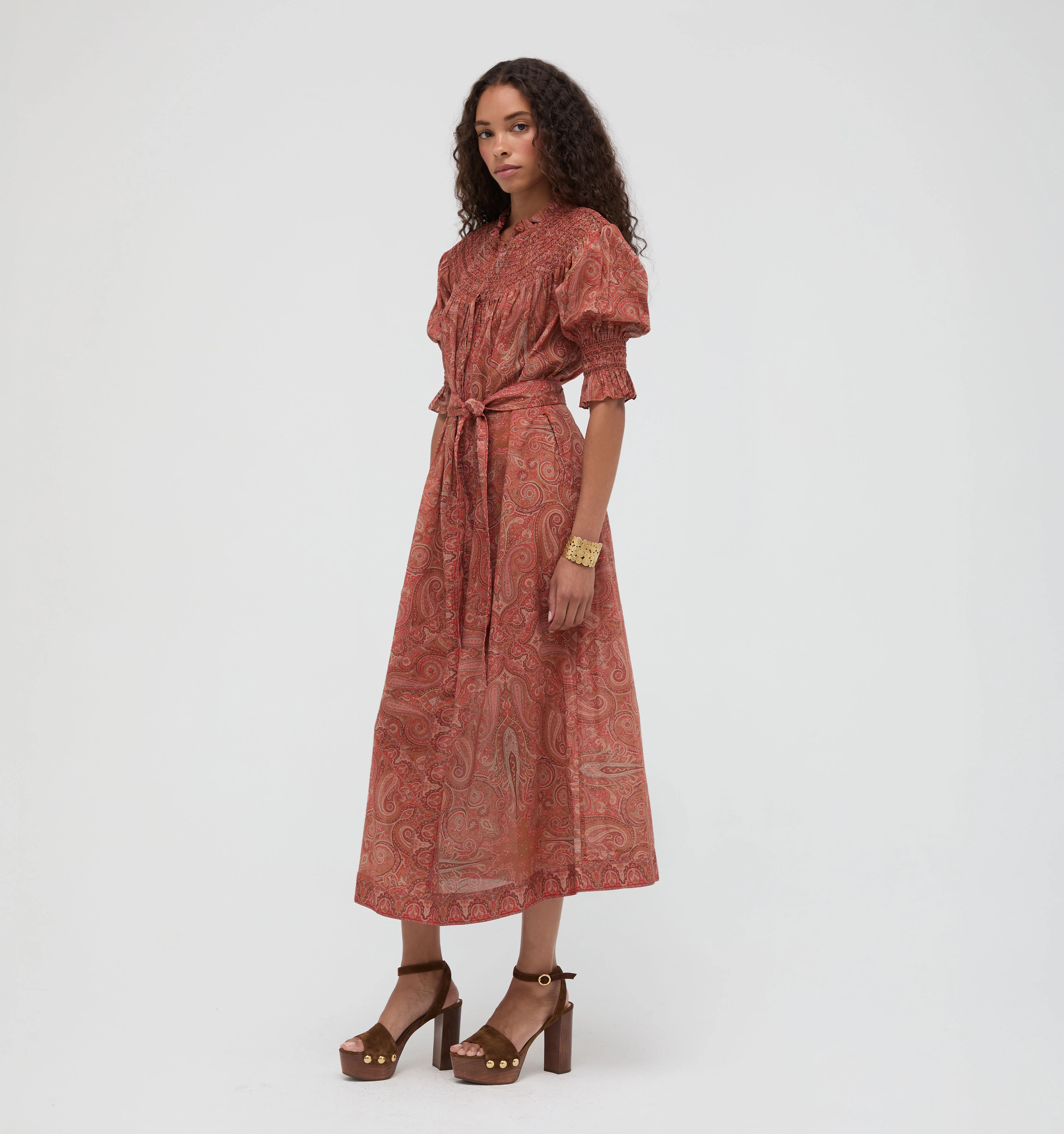 The Zinnia Maxi Dress -  Cypress Paisley