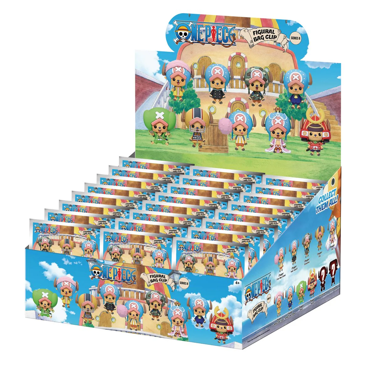 3D Anime: One Piece Best of Chopper 3D Foam Bag Clip Series 8 (1pc)
