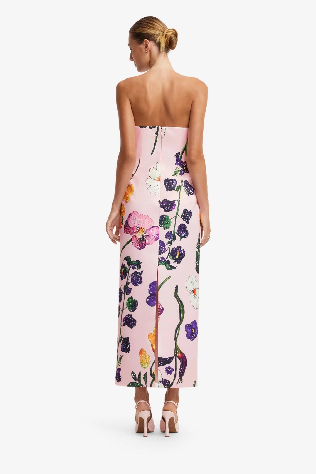 Rayna Printed Bustier Maxi Dress - Wildbloom - luluinthesky
