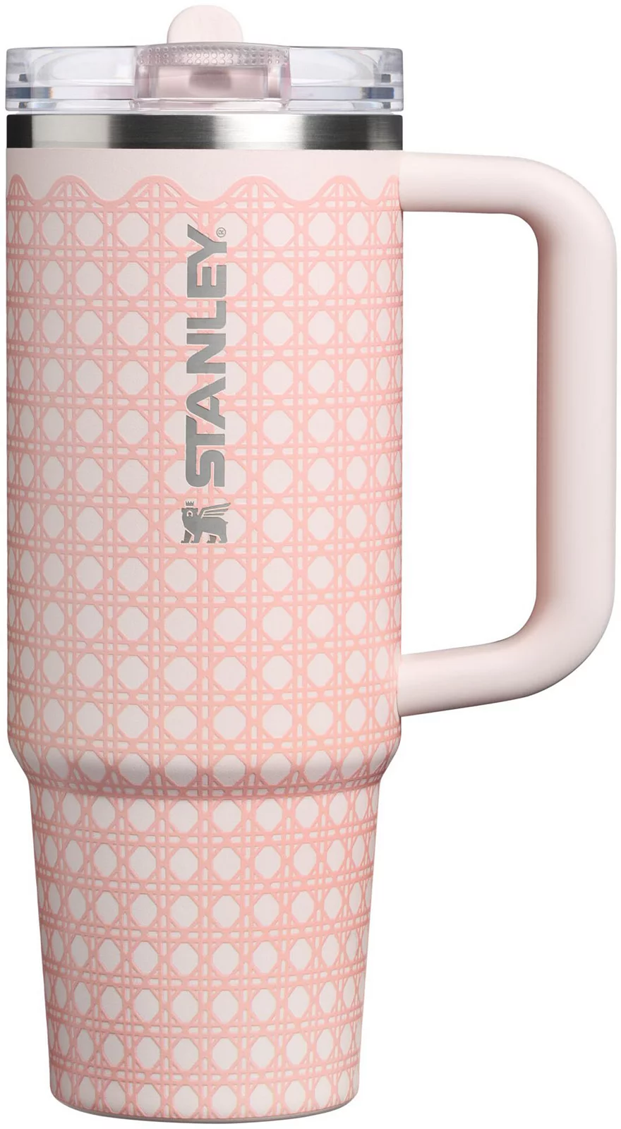 Stanley 30 oz. Quencher ProTour Flip Straw Tumbler - Rose Quartz Rattan