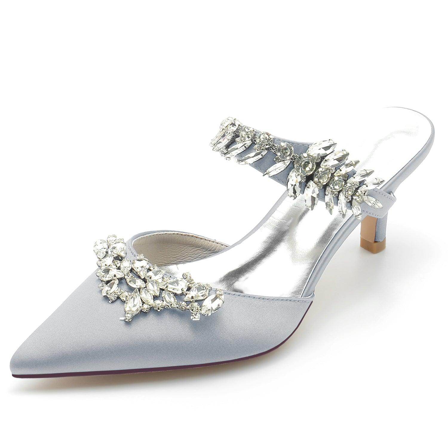 Stiletto Heel 6cm Silk-Like Shoes CK0206