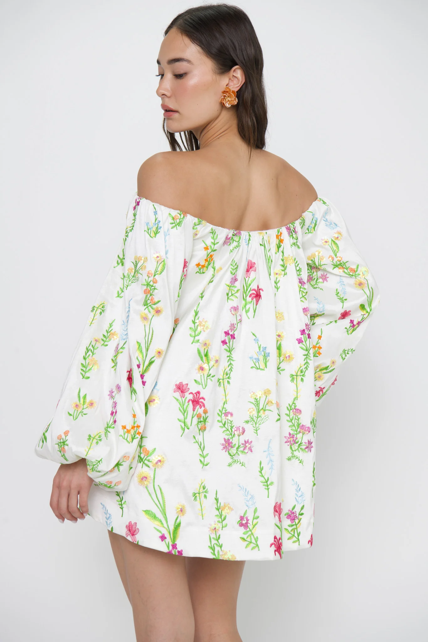 Brenna Mini Dress ~ Ethereal Sequins