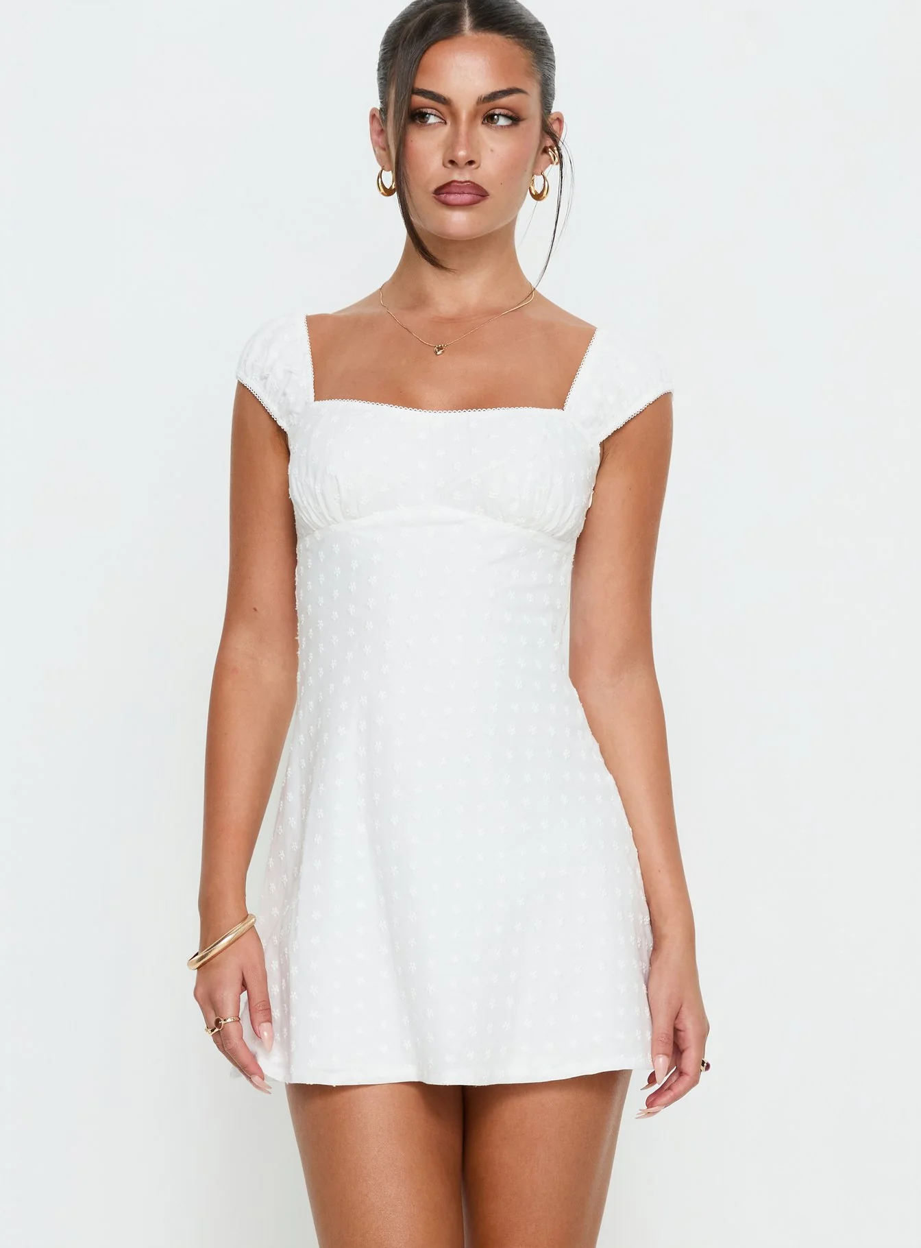 Seyani Mini Dress White