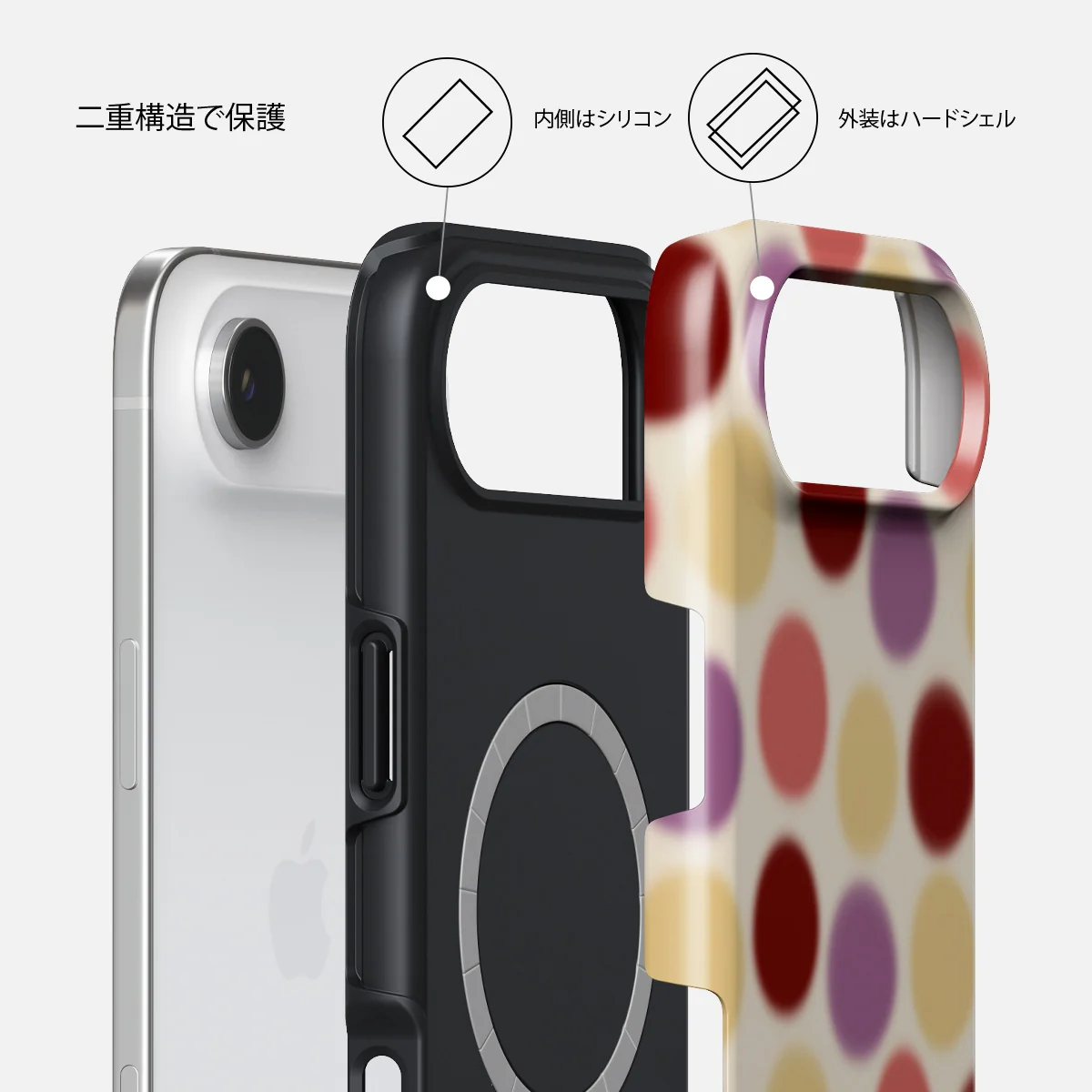 Double Trouble - iPhone Air ケース