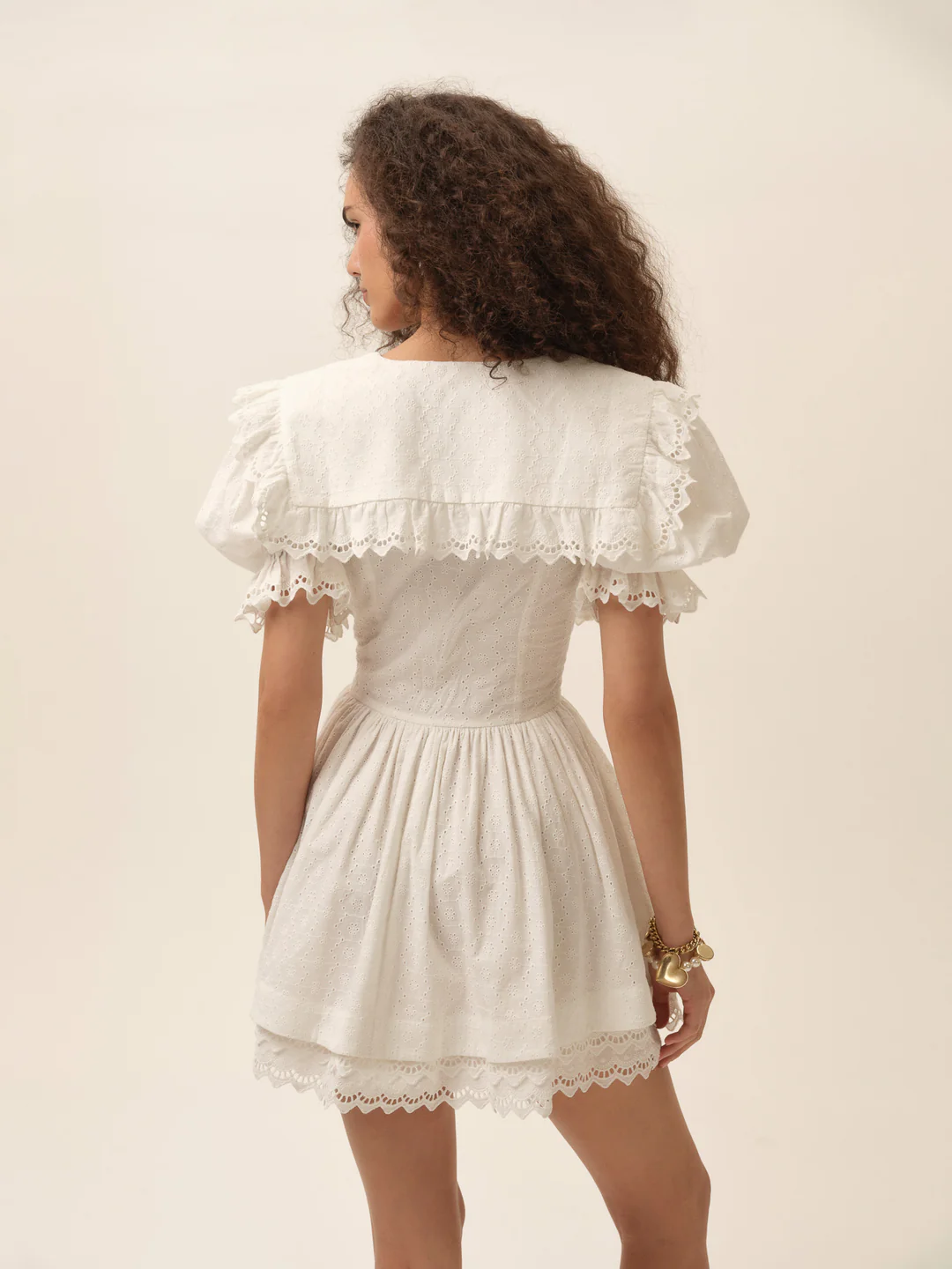 Marilyn Collared Mini Dress