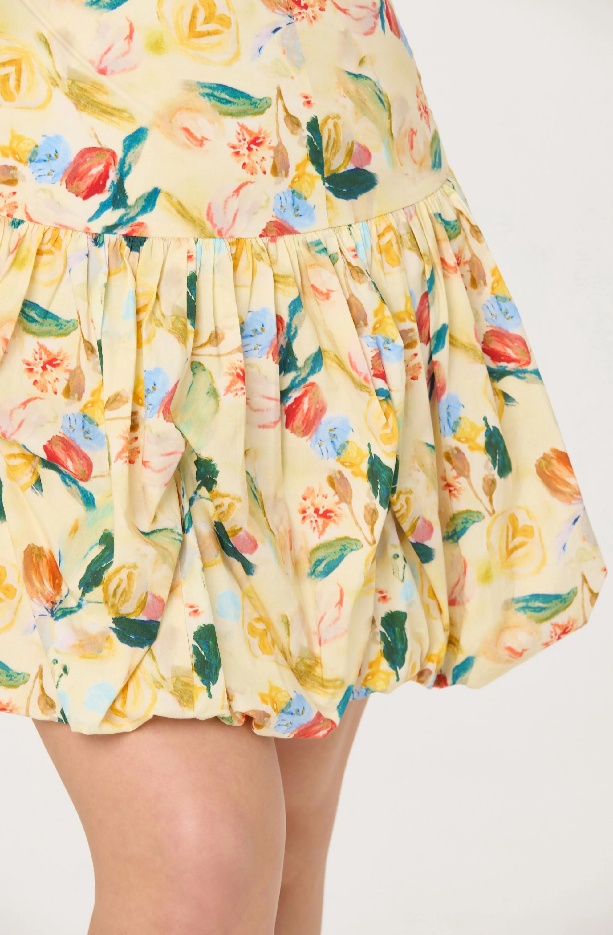 Keyla Floral Bubble Dress - luluinthesky