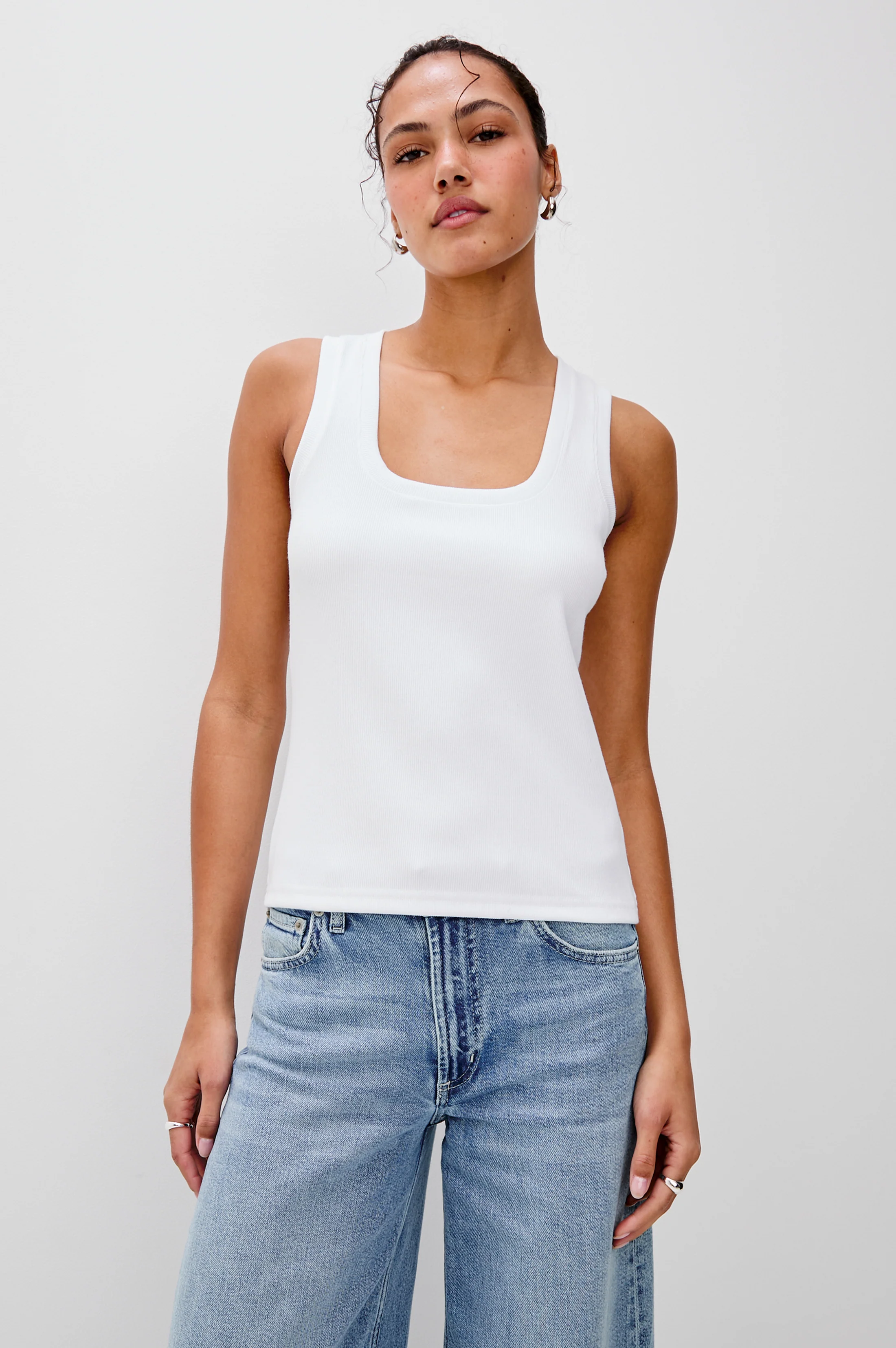 Bobbie Tank - White
