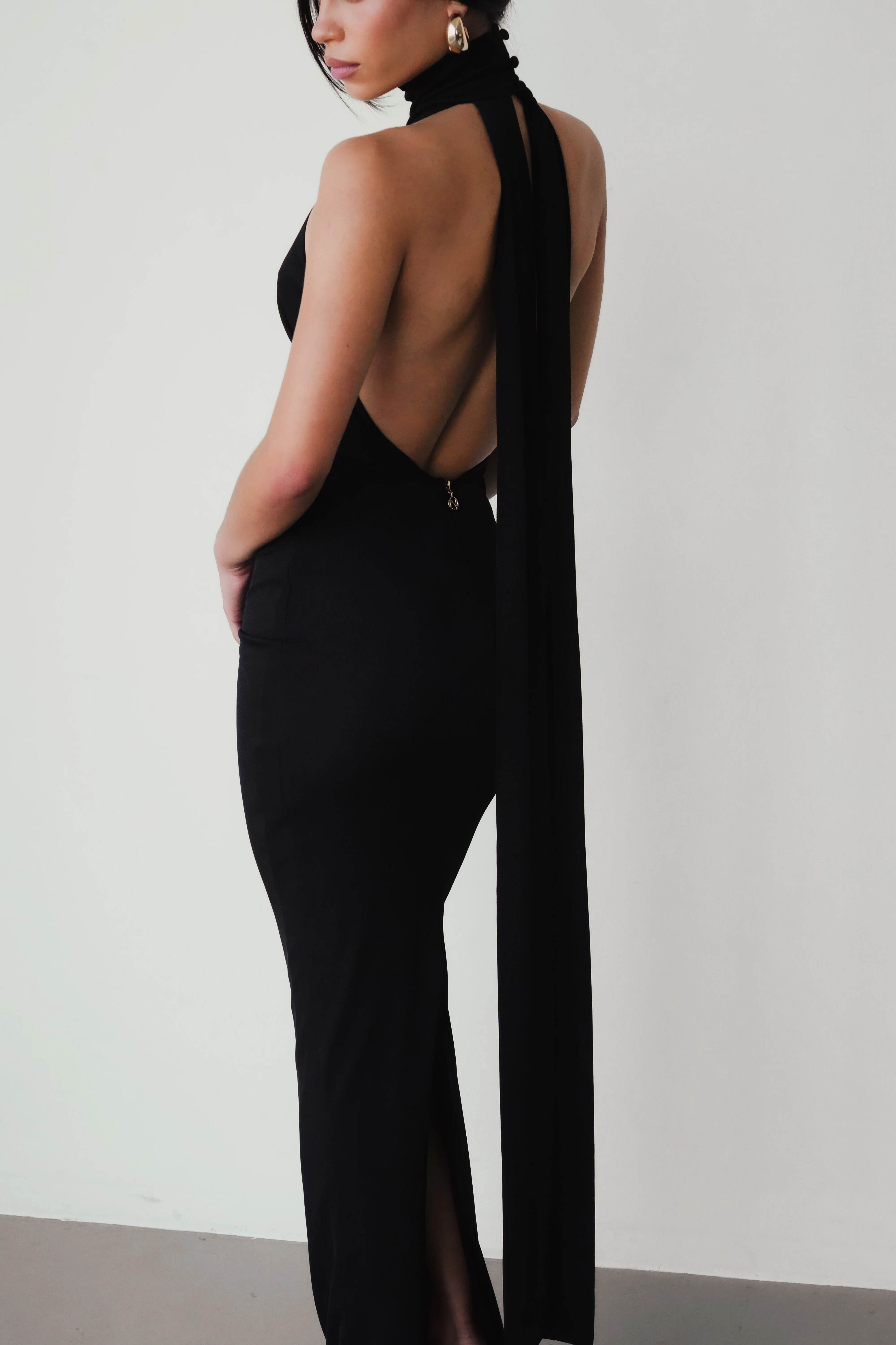 Crush Halter Gown
