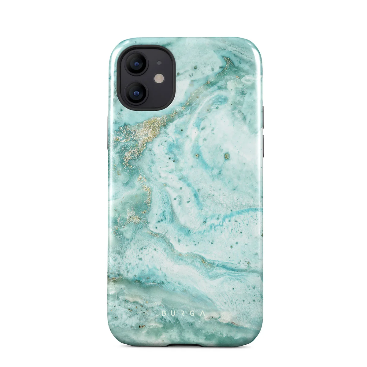Uluwatu Waves - Teal iPhone 12 Mini ケース
