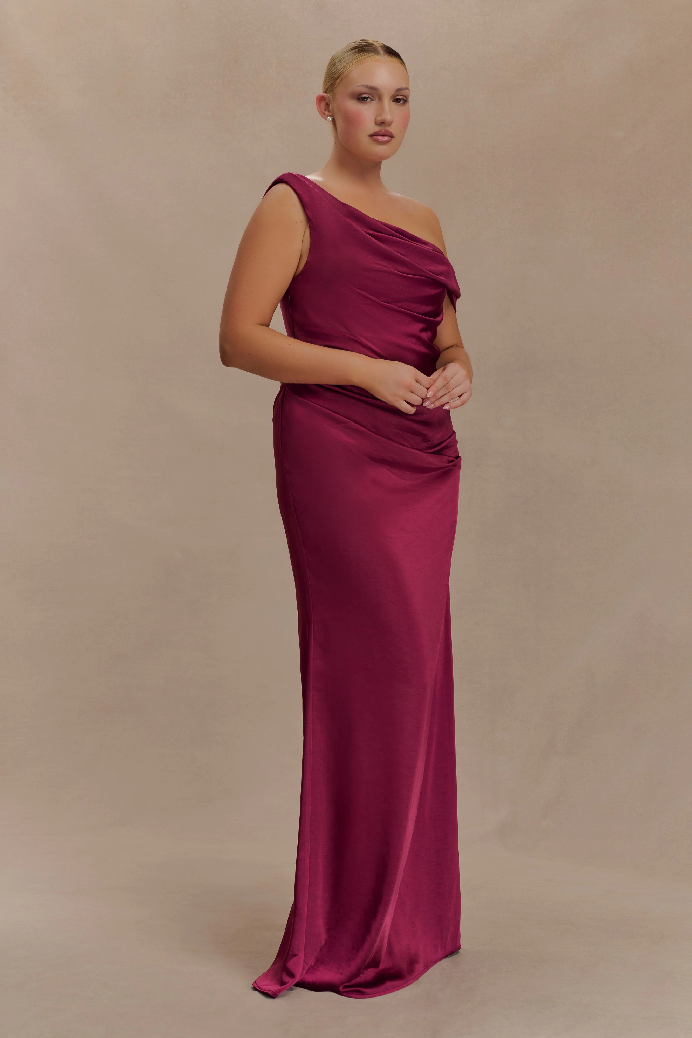 Dalia-Off-Shoulder-Satin-Maxi-Dress-Mahogany