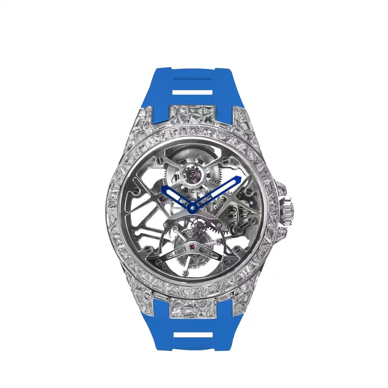 Wuyin Skeleton Tourbillon Watch – Manual, Sapphire, 44mm T850M