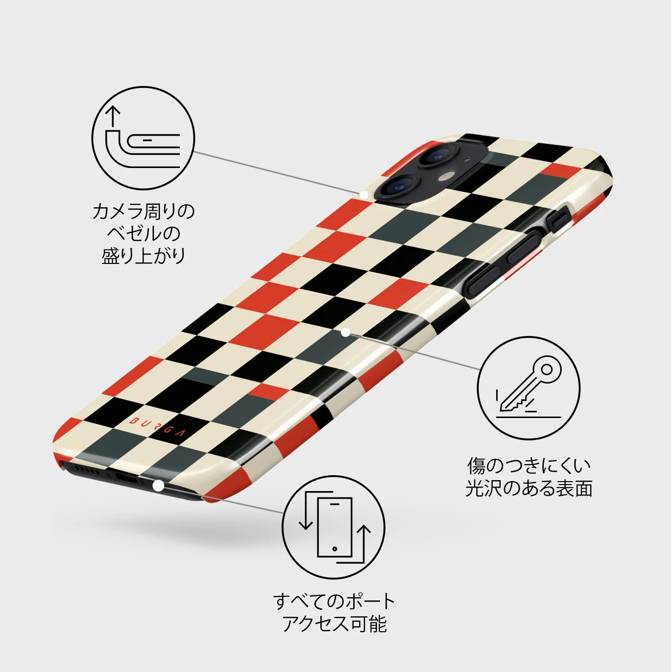 Pitstop - iPhone 12 Mini ケース