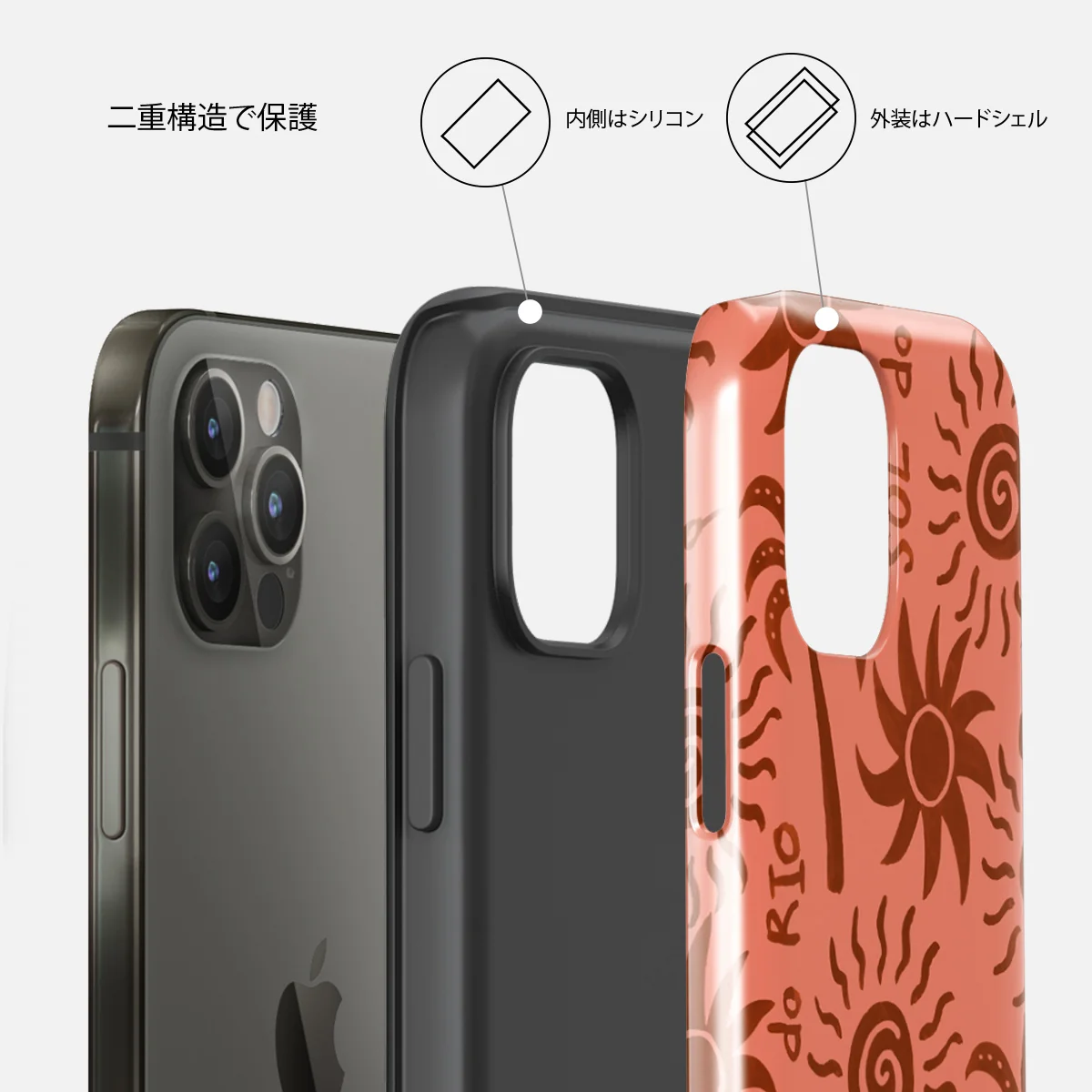 Ipanema - iPhone 12 Pro ケース