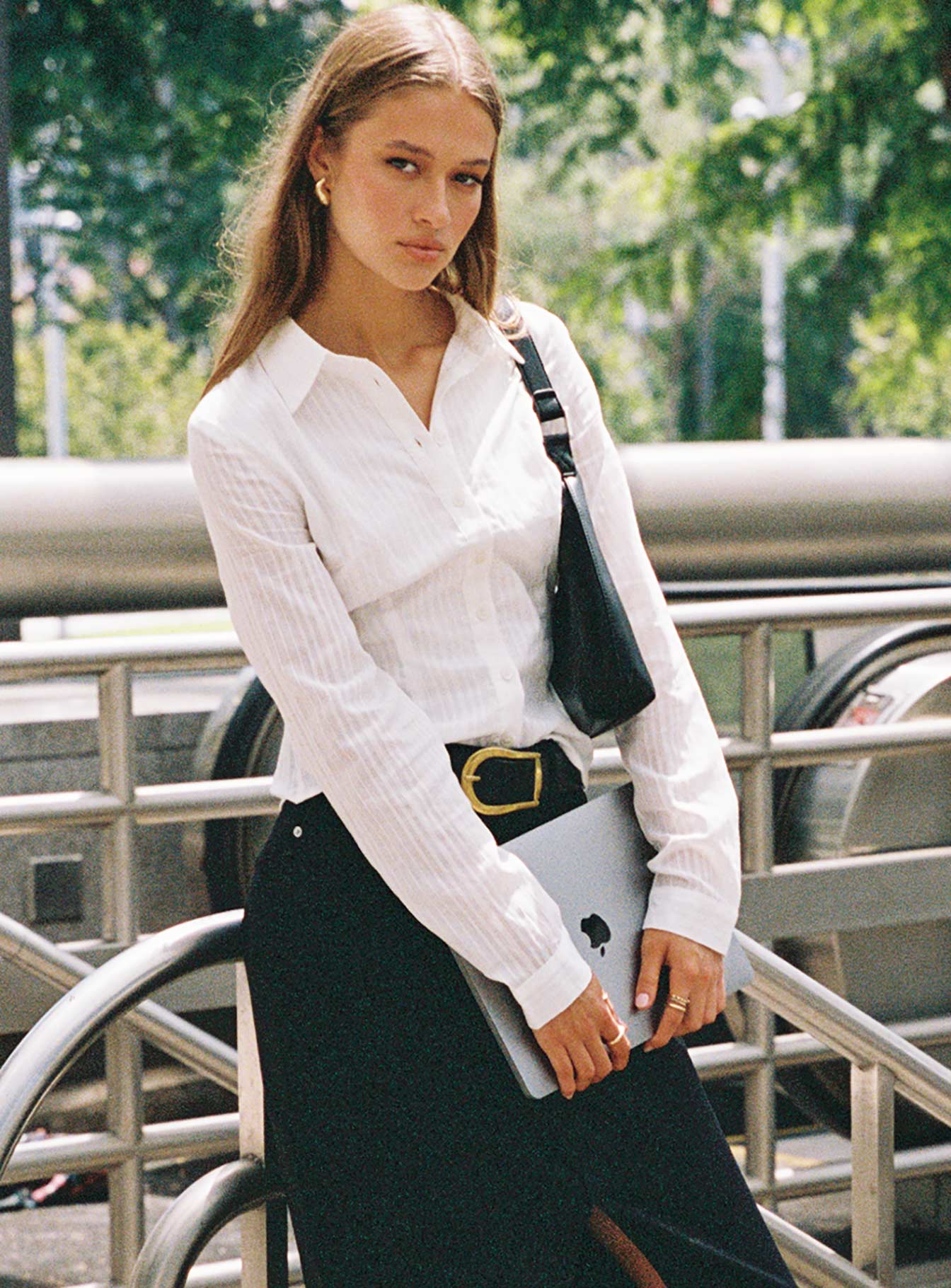 Fogler Classic White Shirt – Timeless Button-Up for Effortless Style