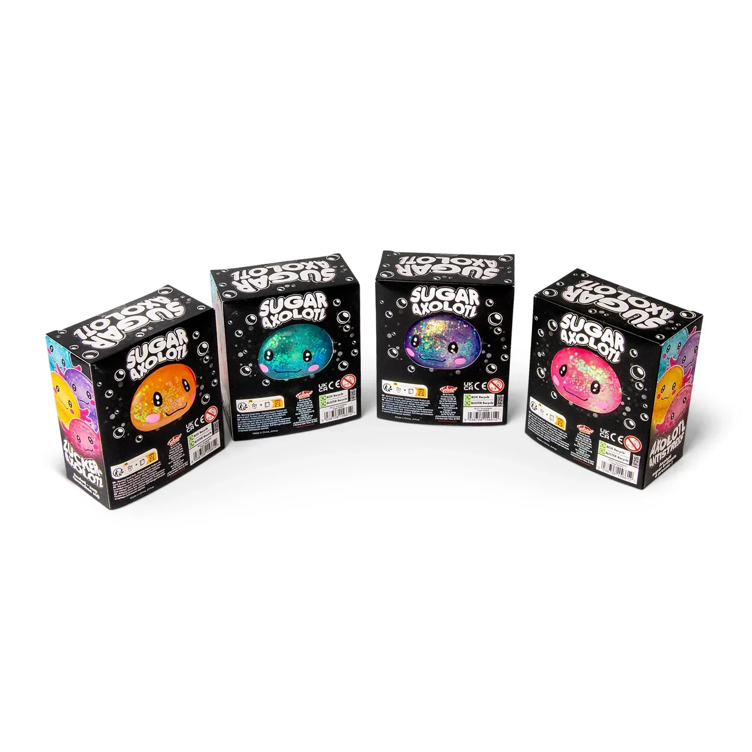 Scrunchems Sugar Axolotl Squishy Fidget Toy (1pc) Color Ships Assorted