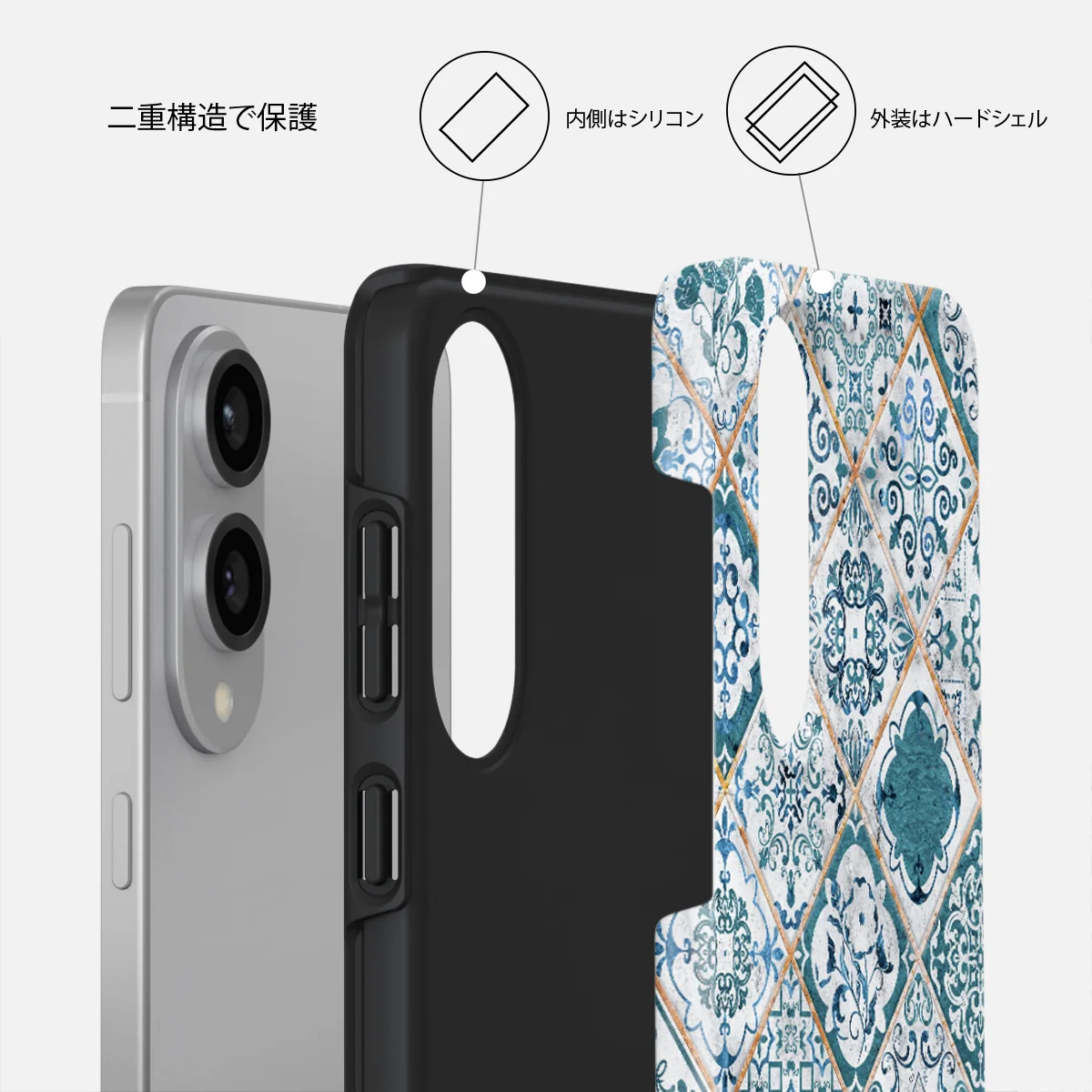 Tropical Oasis - Samsung Galaxy S25 Edge ケース