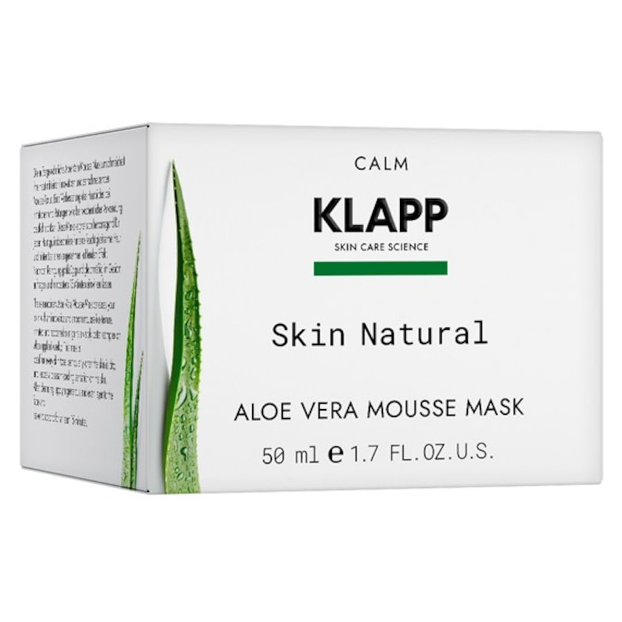 KLAPP Skóra naturalna Aloe Vera Mousse Mask